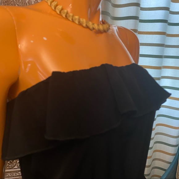 TEA N ROSE Strapless Ruffle Dress - Picture 3 of 7